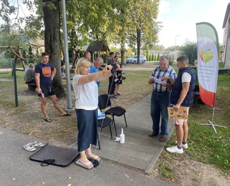 „Sveikatos stotelė“ Stračiūnuose