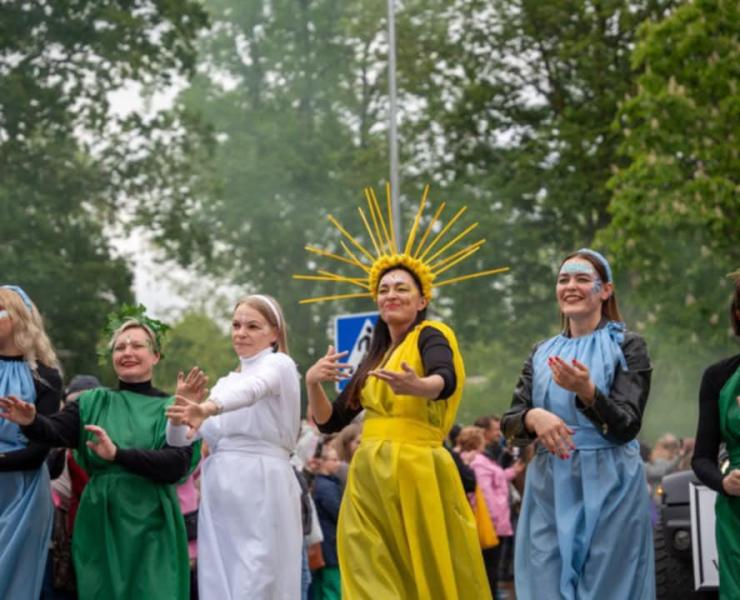Druskininkų savivaldybės visuomenės sveikatos biuras teatralizuotose eitynėse