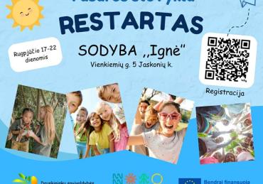 Stovykla RESTARTAS – kai vasara baigiasi, bet nuotykiai dar ne!