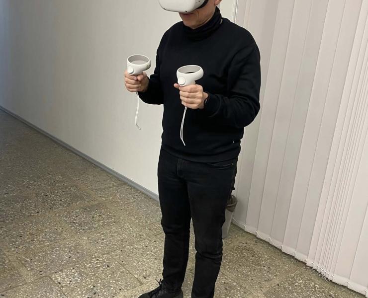 Druskininkų sporto centre buvo pristatyti VR AKINIAI