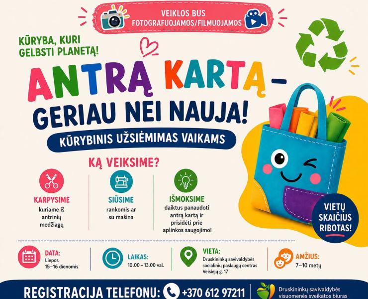 Antrą kartą - geriau nei nauja! 