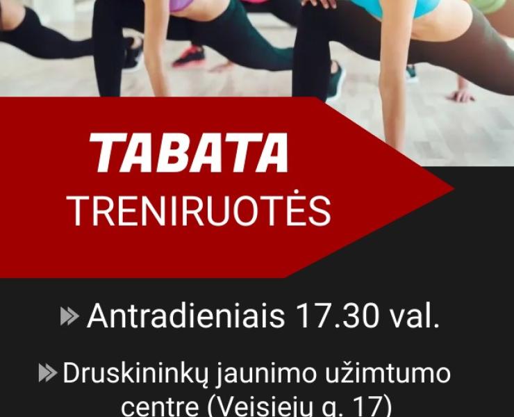 Tabata treniruotės grįžta nuo kovo mėnesio