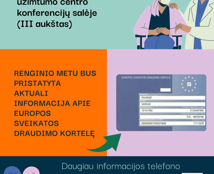 Gegužės 11 d. Ligų prevencijos programų pristatymas