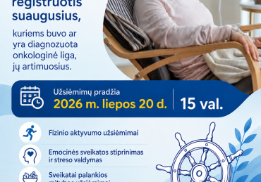 Projektas "Kompleksinių ir integruotų, mokslu pagrįstų visuomenės sveikatos paslaugų prieinamumo užtikrinimas, bazinių visuomenės sveikatos paslaugų tikslinėms grupėms teikimas"