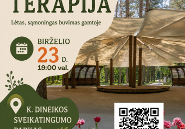 Vakarinė gamtos terapija Druskininkuose