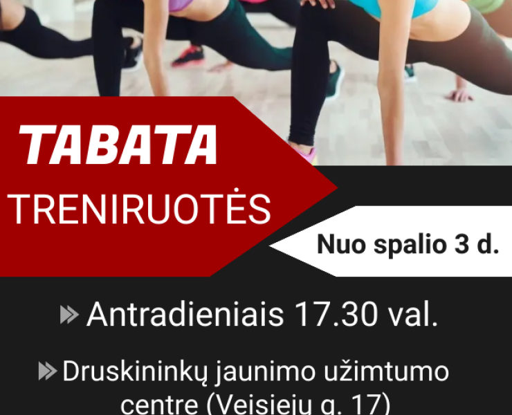 Tabata treniruotės